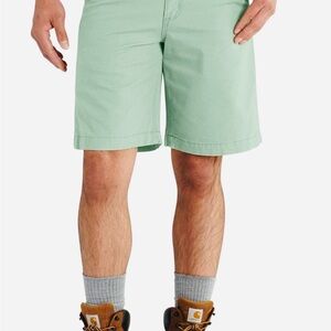 Men's Carhartt BS2514-M Rugged Flex Relaxed Fit Canvas 10" Work Shorts Size 32